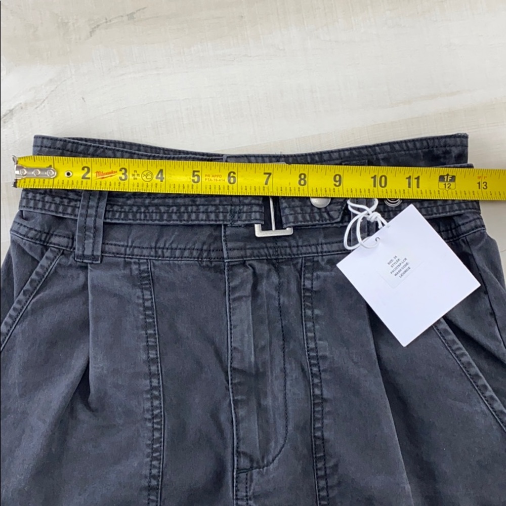 PISTOLA Arita Short in Licorice Highwaist Belted - Picture 7 of 15